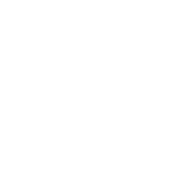 Two white dashed concentric circles on a black background.